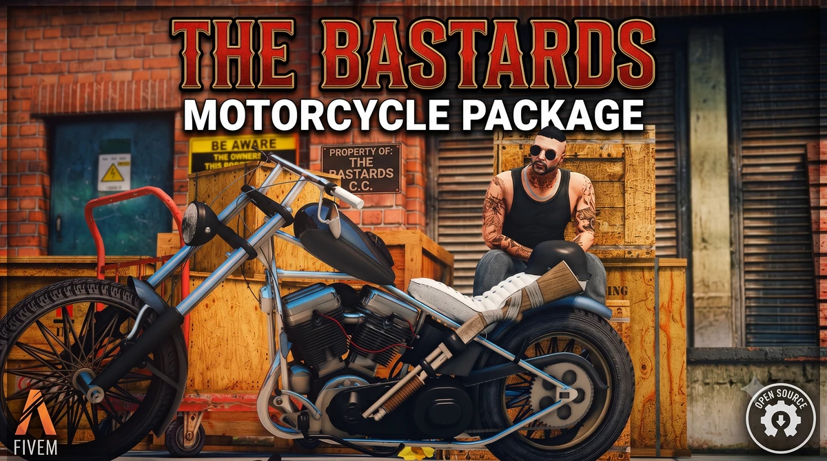 The Bastards Motorcycle Package FiveM | Open Source